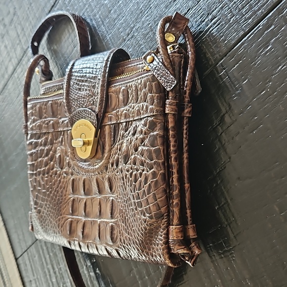 Brahmin Pecan Mojito Melbourne Leather Crossbody - Picture 8 of 13
